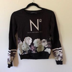 Zara Floral Pullover